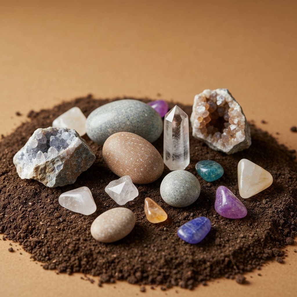 Přírodní minerály a krystaly